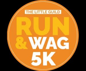 The Little Guild 13th Annual Run & Wag 5K 2026 logo