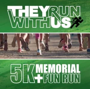 They Run With Us 5k Memorial and Fun Run 2026 logo