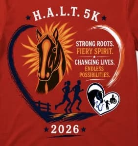 HOOF it for H.A.L.T. 4th Annual 5K Run/Walk 2026 logo