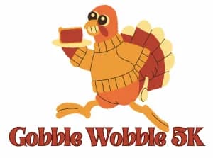 AHG'S Gobble Wobble 5k 2026 logo