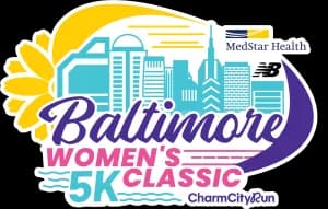 MedStar Health Baltimore Women's Classic 5K presented by New Balance 2026 logo