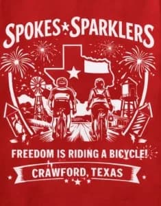 Spokes and Sparklers July 4th Ride 2026 logo