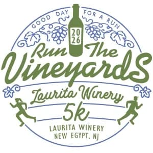 Run the Vineyards - Laurita 5K 2026 logo