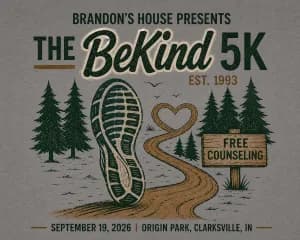 BeKind 5k Run or Walk 2026 logo