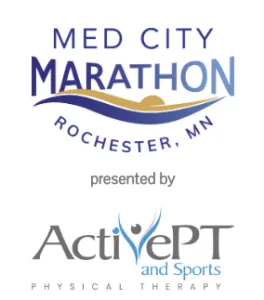 Med City Marathon, presented by ActivePT 2026 logo