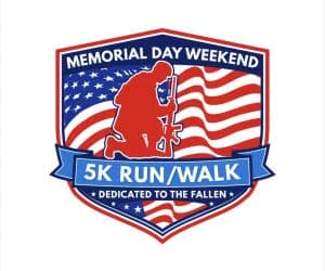 The Memorial Day Weekend 5K Run/Walk 2026 logo