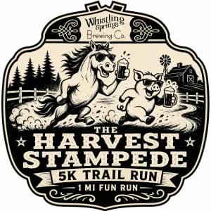 Harvest Stampede Trail 5K & Fun Run 2026 logo