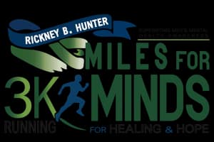Rickney B. Hunter Miles for Minds 3K "Running for Healing & Hope 2026 logo