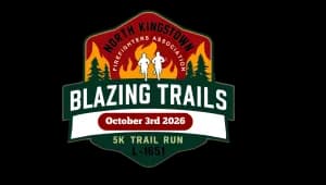 North Kingstown Firefighters Association Blazing Trail 5K 2026 logo