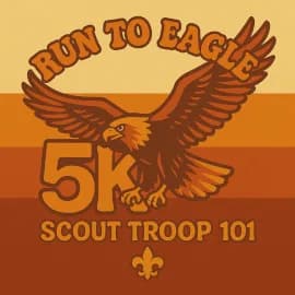 Run to Eagle 5K - 2nd Annual Run/Walk event 2026 logo