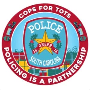Jingle Jog 5K presented by the Greer Police Department 2026 logo