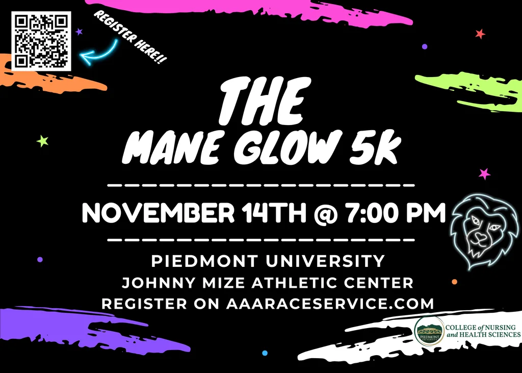 The Mane Glow 5K 2026 logo