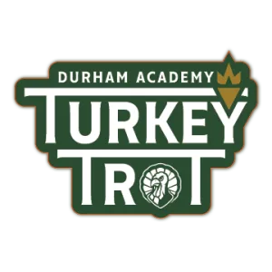 The 17th Annual Durham Academy Turkey Trot 2026 logo