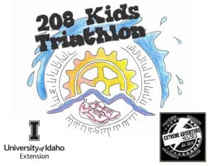 208 Kids Triathlon 2026 logo