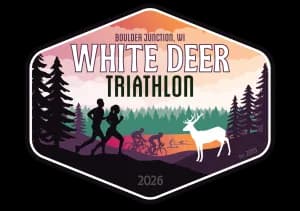 White Deer Triathlon 2026 logo