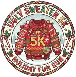 4th Annual Ugly Sweater 5K 2026 logo