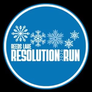 44th Annual Reeds Lake Resolution Run 2026 logo