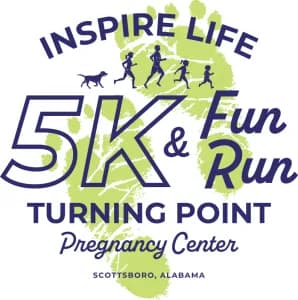 Tutus and Bowties 5K- Steps of Hope for Life 2026 logo