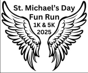 St. Michael's Day 5k - Blanco, TX 2026 logo