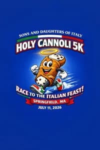 Holy Cannoli 5K & 2 Mile 2026 logo