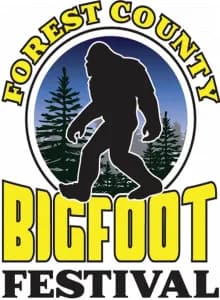 Forest County Bigfoot Festival 5k 2026 logo