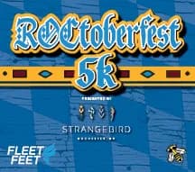 ROCtoberfest 5K presented by Strangebird 2026 logo