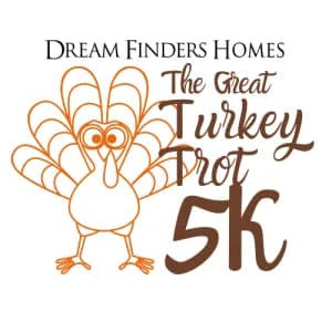 Dream Finders Homes Great Turkey Trot 5K 2026 logo