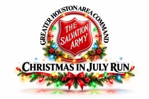 Christmas in July 5K/10k Run 2026 logo