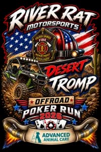 River Rat Motorsports Desert Tromp Off Road Poker Run 2026 logo