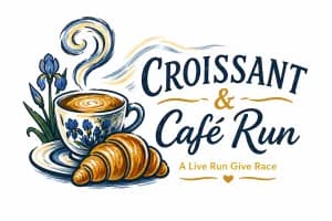 Croissant & Cafe 5K Run & Walk 2026 logo