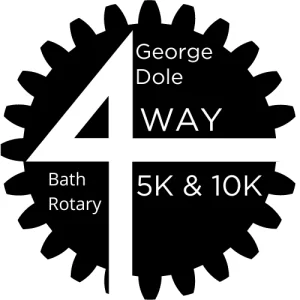 George Dole Bath Rotary 4-Way 5K / 10K Maine 2026 logo