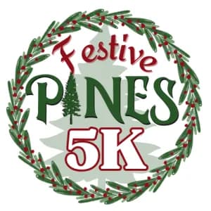Festive Pines 5K 2026 logo