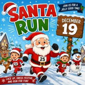 Upper Cumberland Foster Closet Santa Run 5k 2026 logo
