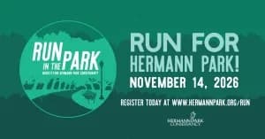 23rd Annual Run in the Park 2026 logo