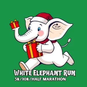 White Elephant 5K/10K/Half Marathon - Canton 2026 logo