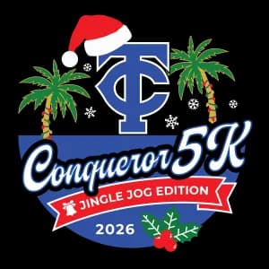 Conqueror 5k: Jingle Jog Edition 2026 logo