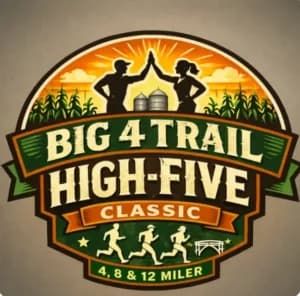 Big 4 Trail High-Five Classic 4, 8, & 12 Miler 2026 logo