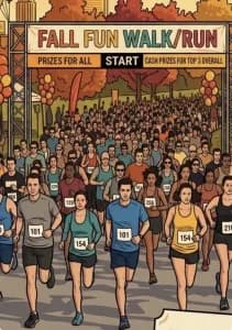 Fall Fun Walk/Run 5k 2026 logo