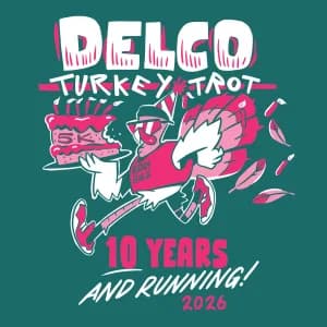 Delco Turkey Trot™ 2025 2026 logo