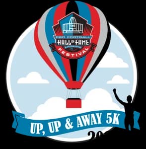 Up, Up, and Away 5k 2026 logo