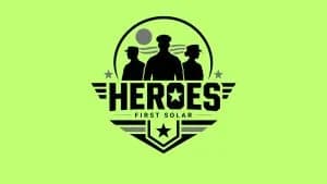 First Solar HEROES 5k 2026 logo