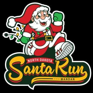 North Dakota Santa Run 2026 logo