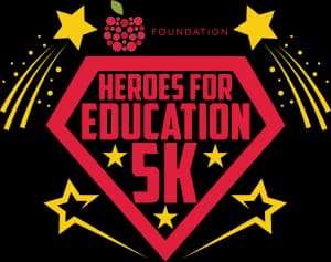 12th Annual Heroes For Education 5K 2026 logo