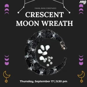 Crescent Moon Wreath 2026 logo