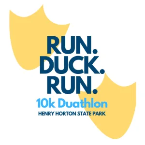 Run Duck Run 10K Duathlon 2026 logo