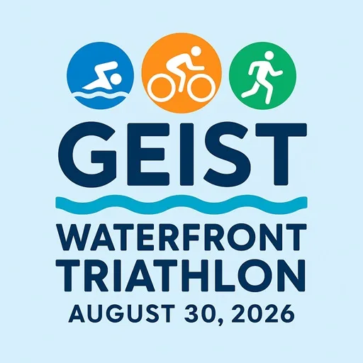 Geist Waterfront Triathlon 2026 logo