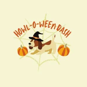 Howl-O-Ween Dash 2026 logo