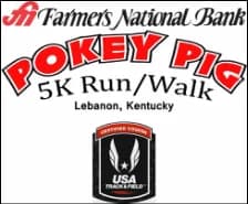 Farmers National Bank Pokey Pig 5K Run/Walk 2026 logo