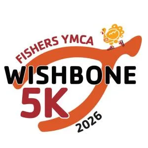 Fishers YMCA 2026 Wishbone 5K logo