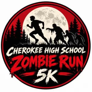 Zombie 5k Run 2026 logo